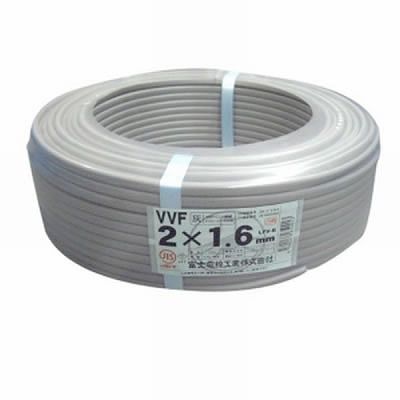 (富士電線)VVFケーブル(灰色) VVF2×1.6×100m 富士電線工業 格安価格: 今泉後悔のブログ