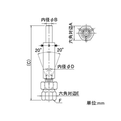 カクダイ キャンドルジェット 施設用噴水 呼び20×8 傾斜角20° 流量32L/分 高さ1.7m  5383-20×8 画像3