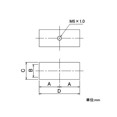 カクダイ 取出しソケット 呼び13 取付穴M6×1.0  0578B-13 画像2