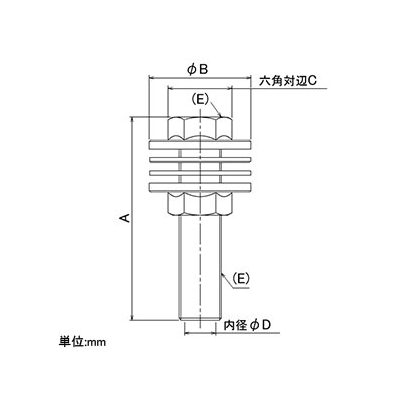 カクダイ 樹脂製タンク取付金具 呼び13  617-131-13 画像2