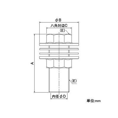 カクダイ 樹脂製タンク取付金具 呼び40  617-131-40 画像2