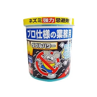 SHIMADA ネズミ強力忌避剤 強力拡散タイプ ゲル350g+固形剤30g  ネズミキョウリョクキヒザイWパワー