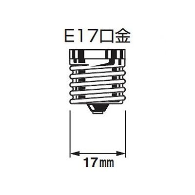 三菱ケミカルメディア LED電球 小形電球形 25W相当 広配光タイプ 電球色 口金E17 密閉器具・断熱施工器具対応  LDA2L-E17-G/LCV1 画像2