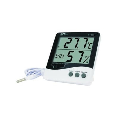 マザーツール デジタルデカ文字温湿度計 コンフォート表示・IN/OUT機能・アラーム機能付  MT-893