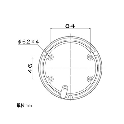 マザーツール フルハイビジョンワンケーブルAHDドームカメラ 防水形 電源重畳方式 天井取付用 1/2.8インチカラーCMOSセンサー  MTD-I2424AHD 画像3