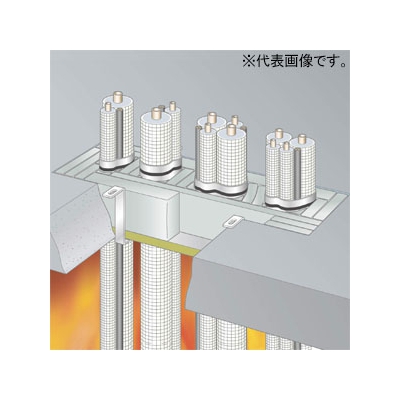 因幡電工 耐火ボックスS 空調・電力用 適用開口穴300×200mm 防火区画貫通部耐火措置工法部材 《ファイヤープロシリーズ》  IRBS-3020 画像2