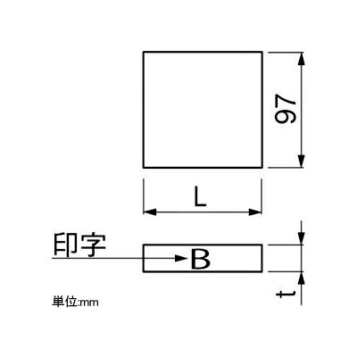 因幡電工 耐火ボックスS用充てんブロック 空調・電力用 適用開口穴0.02㎡ 防火区画貫通部耐火措置工法部材 《ファイヤープロシリーズ》  IRBS-JB 画像2