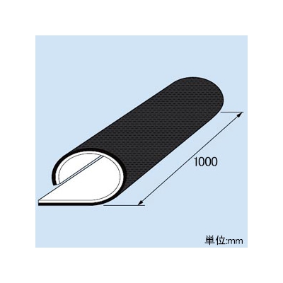 因幡電工 後巻遮音シート 排水管用 呼び径100mm 防火区画貫通部耐火措置工法部材 《ファイヤープロシリーズ》  IRLP-100-R 画像2