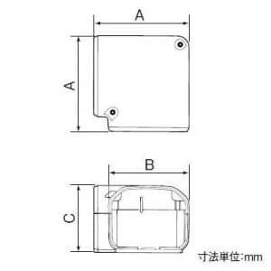 パナソニック 《スッキリダクト》 フラットエルボミニ 60型 アイボリー  DAS3160W 画像3