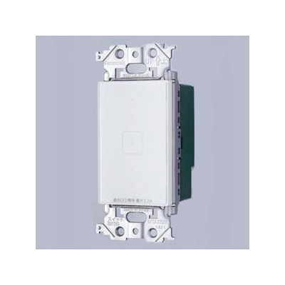 パナソニック タッチLED調光スイッチ 親器・受信器 4線式 適合LED専用3.2A 逆位相タイプ マットホワイト WTY54173W