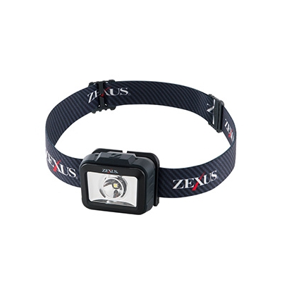 冨士灯器 LEDヘッドライト 《ZEXUS ハイブリッドモデル》 230lm 白色 ZX-160