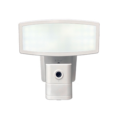 キャロットシステムズ カメラ付LEDセンサーライト 昼白色 調光タイプ 録画機能付 CSL-1000