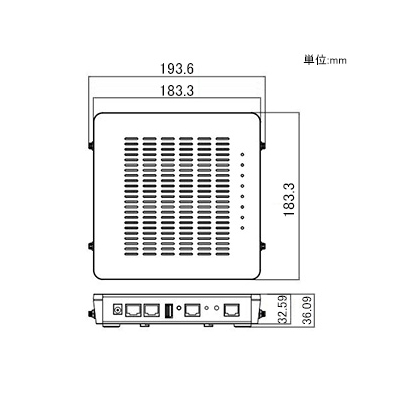 ELECOM 法人向け無線アクセスポイント 11ac 1733+400Mbps インテリモデル  WAB-M2133 画像4