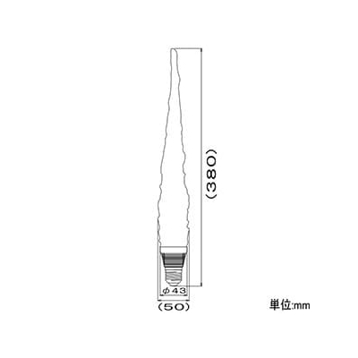 ビートソニック LED電球 《美影 Tsurara(つらら)-A》 30W相当 全光束360lm 電球色 E26口金  LDA002-A1 画像2