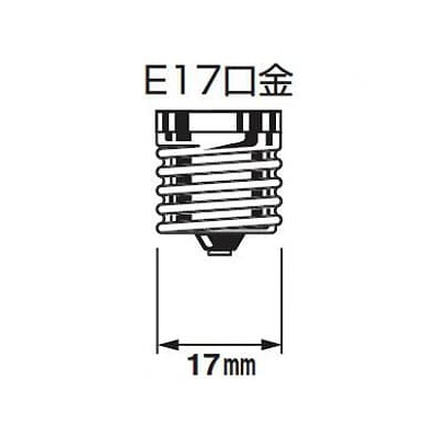 パナソニック LED電球 小形電球タイプ シャンデリア電球タイプ 25形相当 電球色相当 E17口金 調光器対応  LDC5L-E17/C/D/W/2 画像2