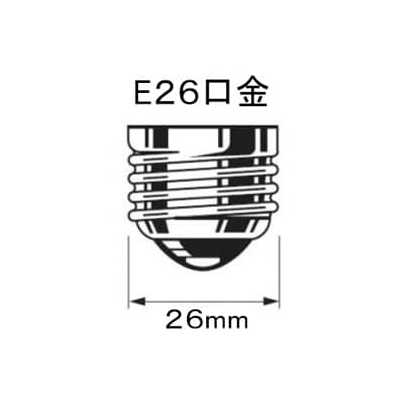 東芝 LED電球 街路灯リニューアル用 電源別置形 32Wシリーズ 水銀ランプ100W形相当 昼白色 上向き・下向き点灯形 E26口金  LDTS32N-G 画像3