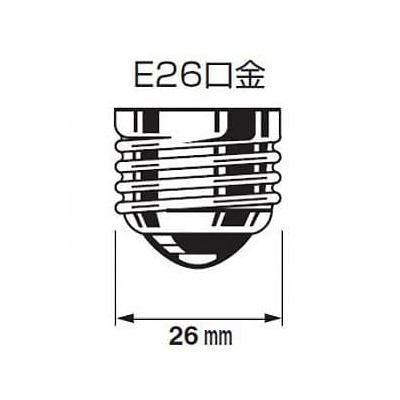 三菱ケミカルメディア LED電球 一般電球形 40W形相当 電球色 口金E26  LDA5L-G/V6 画像2