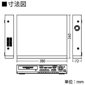 日本防犯システム 4CH デジタルレコーダー ネットワーク機能搭載 EX-SDI  JS-RH2004 画像2