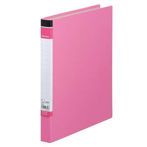 キングジム リングファイルBF A4タテ型 内径19mm 2穴 ピンク 602BFピンク