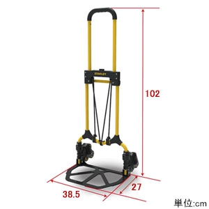 STANLEY(スタンレー) ハンドトラック 折り畳み式 段差対応 最大耐荷重60kg  SXWTD-FT584 画像2