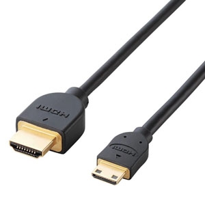 ELECOM(エレコム) ハイスピードHDMI-Miniケーブル タイプA-タイプC 長さ0.7m  DH-HD14EM07BK