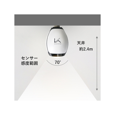 カルテック 光触媒 脱臭LED電球 電球色  KLB01 画像4