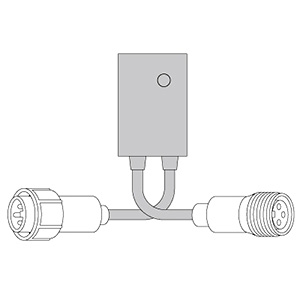 ジェフコム LEDソフトネオン用コントローラー PR-E3-601C