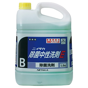 ニイタカ 除菌中性洗剤E 液体タイプ 内容量5kg 231130