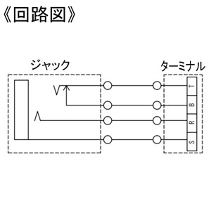 オースミ電機 埋込形マイク用コネクタ 大型単頭平衡ジャック  OE-6001 画像3