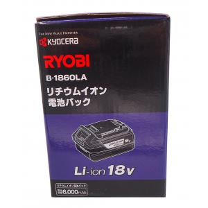 京セラ（リョービ）バッテリー　B-1860LA/新品