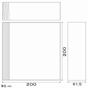 三菱 交換用微小粒子用高性能フィルター 外気清浄フィルターボックス専用  P-150HHF 画像2