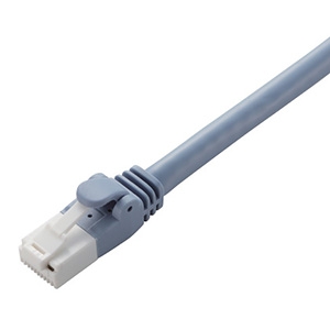 ELECOM(エレコム) LANケーブル スタンダードタイプ CAT6A対応 ヨリ線 ツメ折れ防止タイプ 環境配慮パッケージ 長さ2m ブルー LD-GPAT/BU2/RS