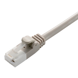 ELECOM(エレコム) LANケーブル スタンダードタイプ CAT6対応 ツメ折れ防止タイプ 環境配慮パッケージ 長さ15m ライトグレー LD-GPT/LG15/RS