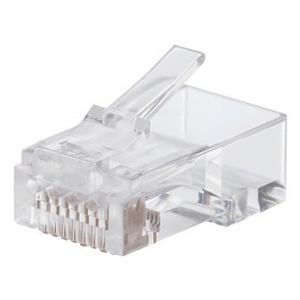 ELECOM RJ45コネクタ CAT6・CAT6A対応 単線・ヨリ線共用 100個入 LD-6RJ45T100