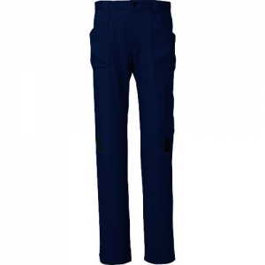 アイトス ストレッチカーゴパンツ(ノータック)(男女兼用) ディープネイビー 6L AZ10583033LL