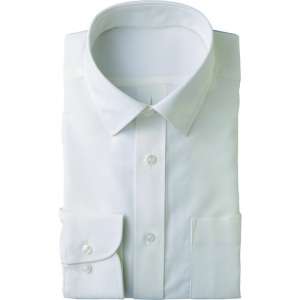 アイトス 長袖カッターシャツ ホワイト L AZ10579678LL