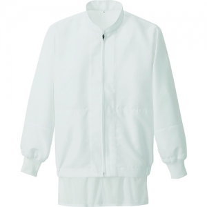 アイトス 長袖ブルゾン(男女兼用) ホワイト M AZ10583651LL
