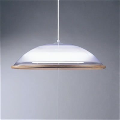 ラッキー ペンダントライト 木調飾り付 6 8畳用 蛍光灯76W 昼光色 プルスイッチ LMT-17622