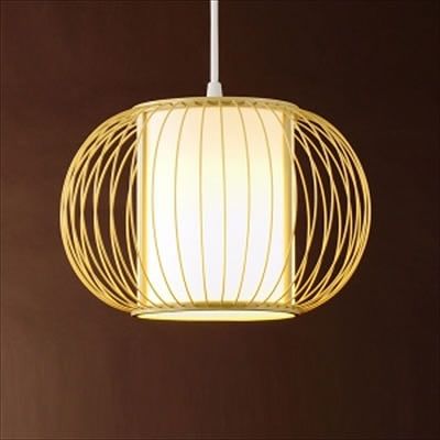 ラッキー 小形ペンダントライト ひご飾り付 電球形蛍光灯付属(60W形 電球色) 壁スイッチ点灯タイプ LPE-11223