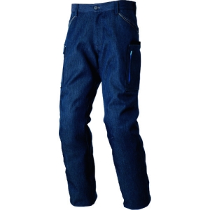 アイトス カーゴパンツ(ノータック) デニムブルー M AZ10581513LL