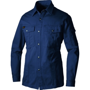 アイトス 長袖シャツ(厚地) ネイビー LL AZ10582008LL