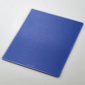 ELECOM(エレコム) 抗菌マウスパッド 標準サイズ BlueLED・光学式・レーザー式マウス対応 ブルー  MP-ABBGBU