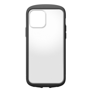 PGA iPhone 12/12 Pro用 ガラスタフケース ラウンドタイプ ブラック  PG-20GGT01BK 画像3