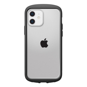 PGA iPhone 12/12 Pro用 ガラスタフケース ラウンドタイプ ブラック  PG-20GGT01BK 画像4