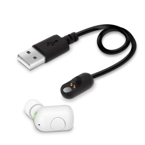 PGA BluetoothR 5.0搭載 片耳ワイヤレスイヤホン マグネット充電ケーブル付 ホワイト PG-BTE13MC2WH