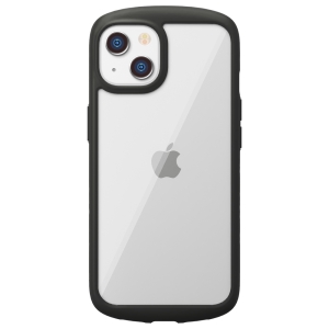 PGA iPhone 13用 ガラスタフケース ラウンドタイプ ブラック  PG-21KGT01BK 画像4