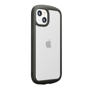 PGA iPhone 13用 ガラスタフケース ラウンドタイプ ブラック  PG-21KGT01BK 画像6