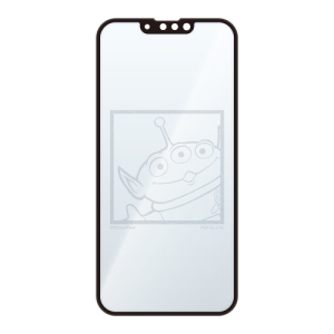 PGA iPhone 13/13 Pro用 抗菌液晶全面保護ガラス [エイリアン]  PG-DGL21K05LGM 画像3