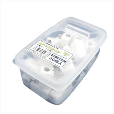 (N)ミヤコパーツ アンテナプラグ白 30個パック AP-730PIV