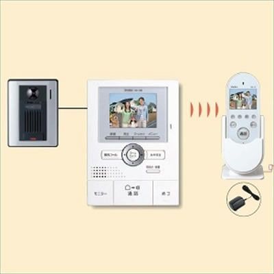 (N)アイホン 【生産完了】ワイヤレステレビドアホン ROCOワイドポータブル WH-15A